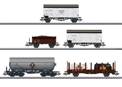 Märklin H0 - 48834 - Güterwagen-Set DSB - Artikelbild