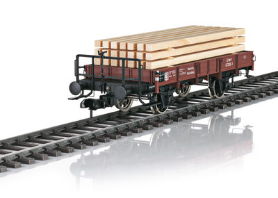 Märklin 1 - 58316 - Niederbordwagen mit Holzbeladung - Artikelbild