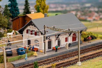 Faller N - 212125 - Bahnhof Susch - Artikelbild