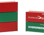 Faller H0 - 182051 - 20 Container, 5er-Set - Artikelbild