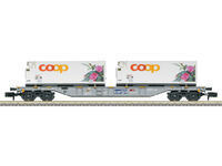 Trix N - 15494 - Containertragwagen coop®