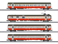 Trix N - 18720 - Schnellzugwagen-Set Swiss Express Teil 1