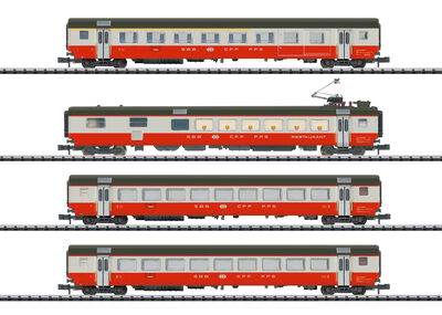 Trix N - 18720 - Schnellzugwagen-Set Swiss Express Teil 1 - Artikelbild