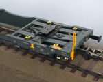 Trix H0 - 24472 - Doppel-Taschenwagen Sdggmrss - Artikelbild