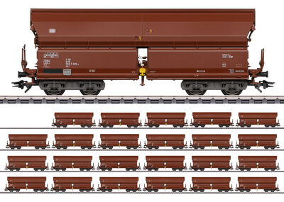Märklin H0 - 00730 - Display Schwenkdachwagen Bauart Tals 968 - Artikelbild