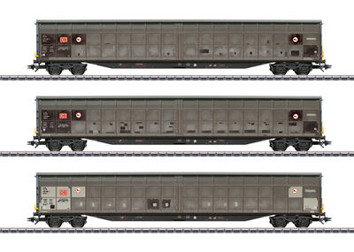 Märklin H0 - 48067 - Schiebewandwagen-Set Habbins 354 - Artikelbild