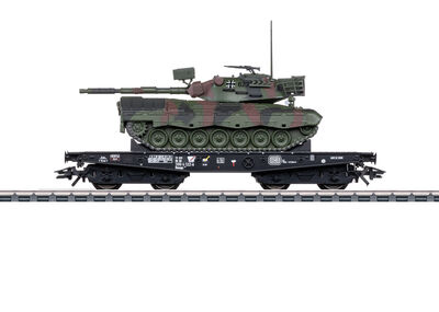 Märklin H0 - 48876 - Schwerlast-Flachwagen Rlmmps - Artikelbild