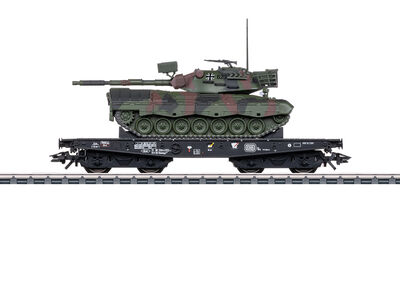 Märklin H0 - 48877 - Schwerlast-Flachwagen Rlmmps - Artikelbild