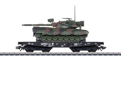 Märklin H0 - 48878 - Schwerlast-Flachwagen Rlmmps - Artikelbild