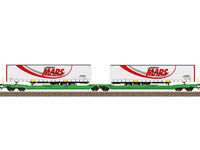 Trix H0 - 24473 - Doppel-Taschenwagen Sdggmrss