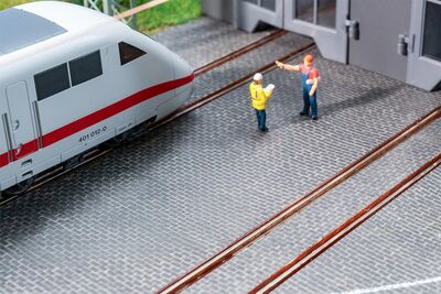 Faller H0 - 170311 - PREMIUM Straßenfolie Kopfsteinpflaster, dunkelgrau - Artikelbild