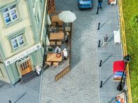 Faller H0 - 170312 - PREMIUM Straßenfolie Römisches Kopfsteinpflaster