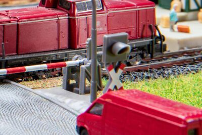 Faller H0 - 180259 - Mini-Sound-Effekt Bahnübergang mit Glocke - Artikelbild