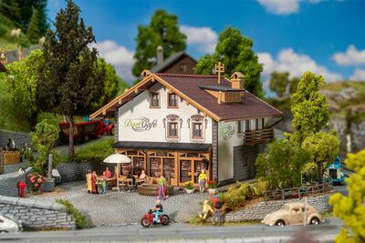 Faller H0 - 191836 - Alpenhaus mit Café - Artikelbild
