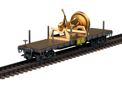 Märklin H0 - 48837 - Flachwagen Stiff Upper Lip - Artikelbild
