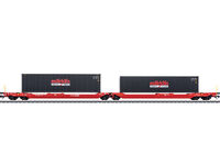 Märklin H0 - 47478 - Doppel-Taschenwagen Sdggmrss 738