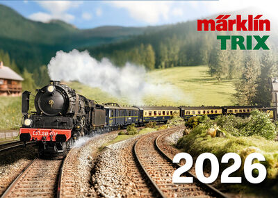 Märklin - 19726 - /Trix Wandkalender 2026 - Artikelbild