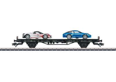 Märklin H0 - 45058 - Autotransportwagen 70 Jahre Porsche-Sportwagen 8 - Artikelbild
