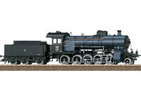 Trix H0 - 25254 - Dampflokomotive mit Schlepptender Serie C 5/6 Elefant
