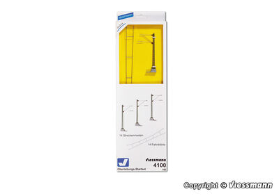 Viessmann H0 - 4100 - H0 Startset Oberleitung - Artikelbild