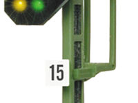 Viessmann H0 - 4015 - H0 Licht-Einfahrsignal mit Vorsignal