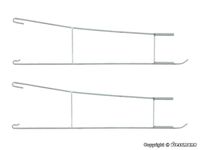 Viessmann H0 - 4139 - H0 Fahrdrahtausgleichsstück 70 mm, 2 Stück