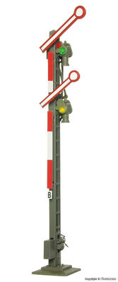 Viessmann H0 - 4531 - H0 Form-Hauptsignal, Schmalmast, mit 2 gekoppelten Flügeln - Artikelbild
