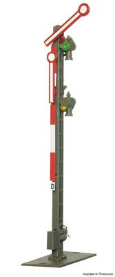 Viessmann H0 - 4532 - H0 Form-Hauptsignal Schmalmast, mit 2 ungekoppelten Flügeln - Artikelbild