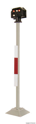 Viessmann H0 - 4727 - H0 Licht-Sperrsignal, hoch, mit Multiplex- Technologie - Artikelbild