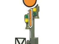 Viessmann N - 4407 - N Form-Vorsignal, Scheibe starr, Flügel beweglich **Auslauf**