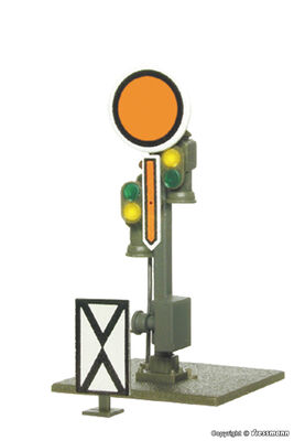 Viessmann N - 4407 - N Form-Vorsignal, Scheibe starr, Flügel beweglich **Auslauf** - Artikelbild