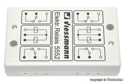 Viessmann - 5552 - Elektronisches Relais 2 x 2UM - Artikelbild