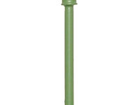 Viessmann H0 - 6011 - H0 Einheits-Gaslaterne grün, LED warmweiß