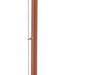 Viessmann H0 - 6061 - H0 Holzmastleuchte DDR-Reichsbahn, LED warmweiß
