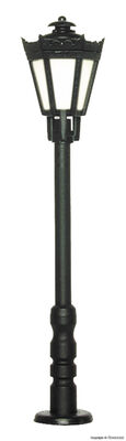 Viessmann H0 - 6070 - H0 Parklaterne schwarz, LED warmweiß - Artikelbild