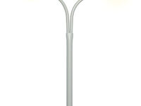 Viessmann H0 - 6096 - H0 Peitschenleuchte doppelt, 2 LEDs gelb