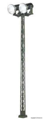 Viessmann H0 - 6332 - H0 Flutlichtstrahler doppelt, 2 LEDs weiß - Artikelbild