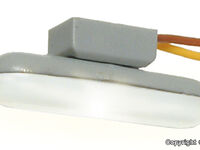 Viessmann H0 - 6365 - H0 Bahnsteigleuchte hängend, LED weiß