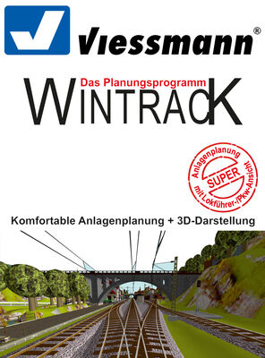 Viessmann - 1006 - WINTRACK 17.0 Vollversion mit 3D inkl. Handbuch - Artikelbild
