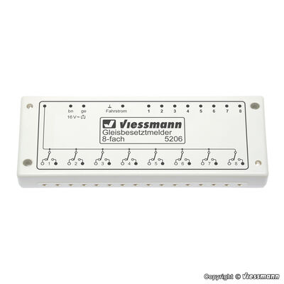 Viessmann - 5206 - Gleisbesetztmelder, 8-fach - Artikelbild