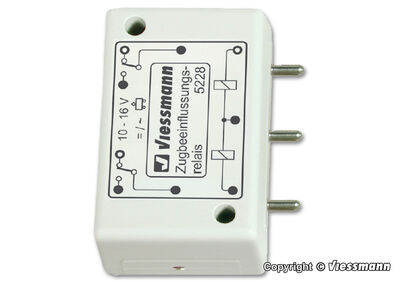 Viessmann - 5228 - Zugbeeinflussungsrelais, bistabil, 2 x 1UM, negativer Schaltimpuls - Artikelbild