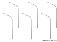 Viessmann H0 - 60906 - H0 Peitschenleuchte, LED weiß, 5+1