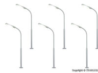 Viessmann N - 64906 - N Peitschenleuchte, LED weiß, 5+1
