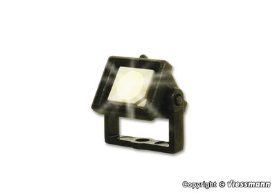Viessmann H0 - 6333 - H0 Flutlichtstrahler, rechteckig, LED weiß - Artikelbild