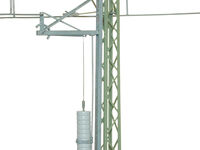 Viessmann H0 - 4165 - H0 Hebelspannwerk mit Abspannmast