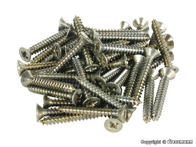 Viessmann H0 - 4178 - H0 Kreuzschlitzschrauben 2,2 x 16 mm, 50 Stück - Artikelbild