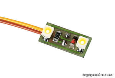 Viessmann - 6017 - Hausbeleuchtung, 2 LEDs gelb, 3 Stück - Artikelbild