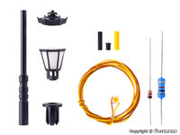 Viessmann H0 - 6720 - H0 Bausatz Parklaterne, LED warmweiß