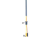 Viessmann H0 - 6723 - H0 Bausatz Peitschenleuchte doppelt, 2 LEDs weiß - Artikelbild