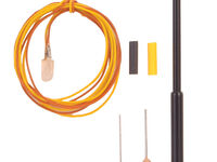 Viessmann H0 - 6724 - H0 Bausatz Bogenleuchte, LED weiß
